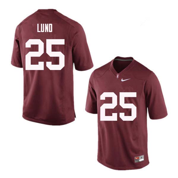 Men Stanford Cardinal #25 Sione Lund College Football Jerseys Sale-Red